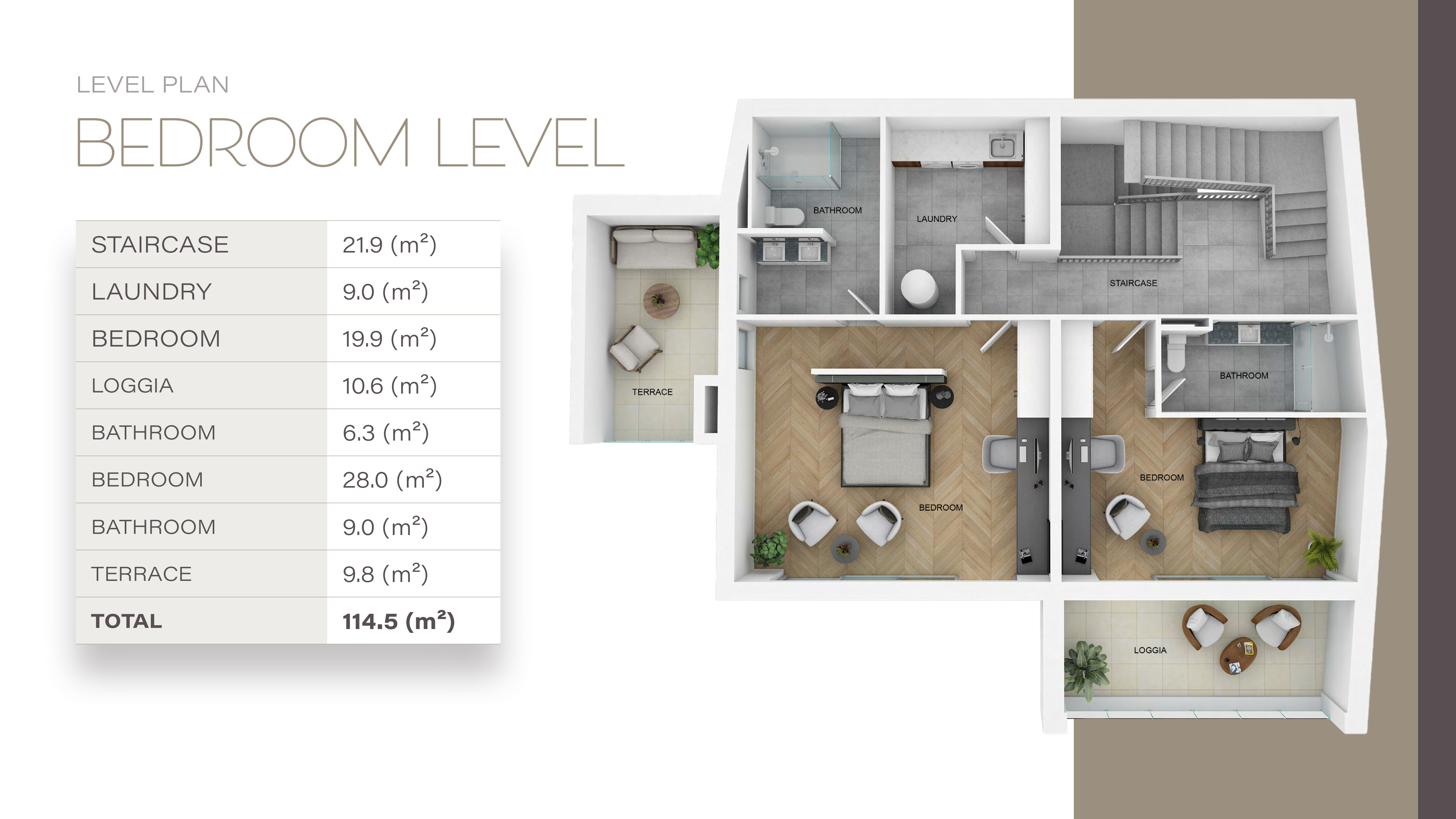 Dream Star Bedroom Level Plan