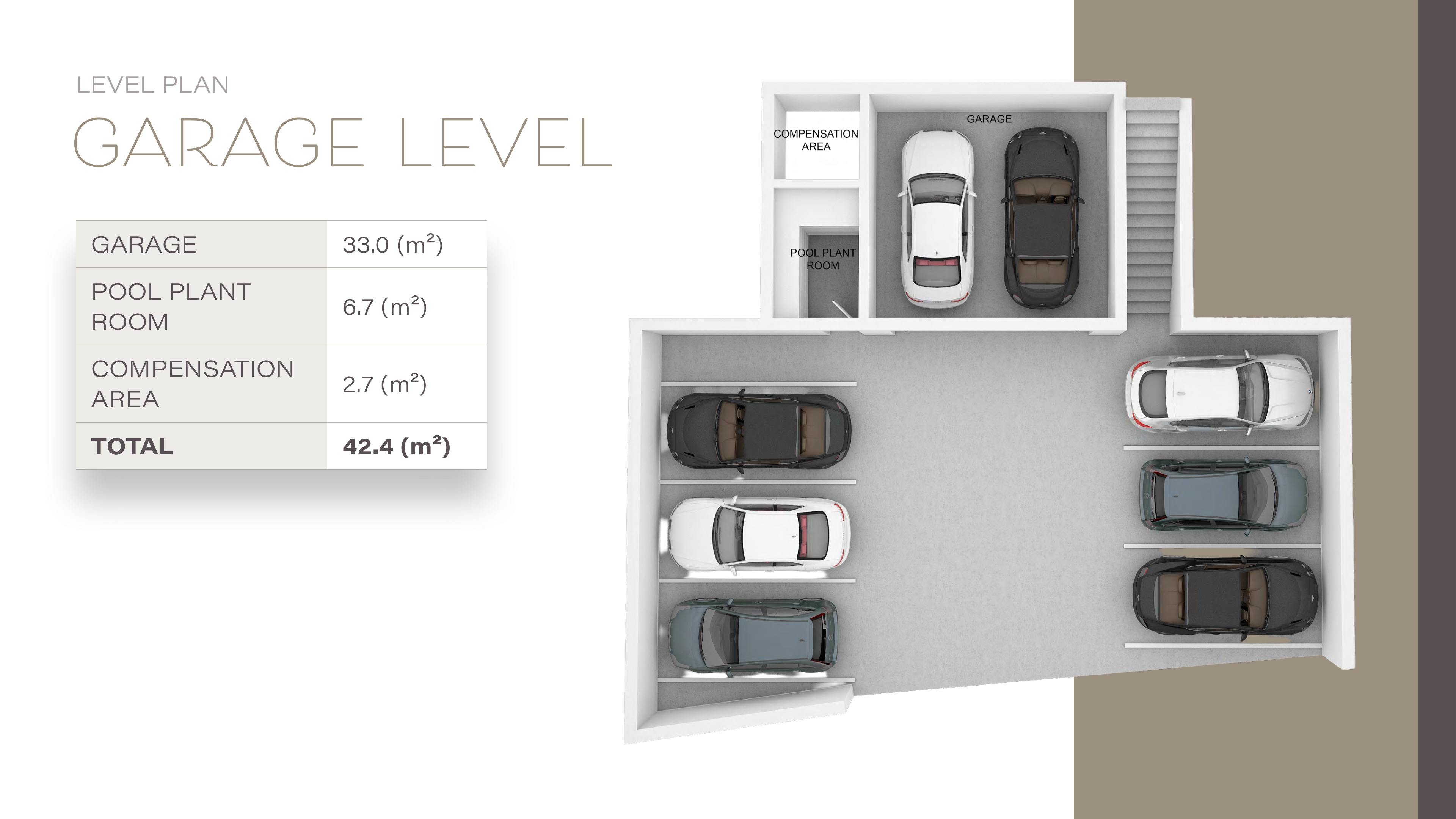 Dream Star Garage Level Plan