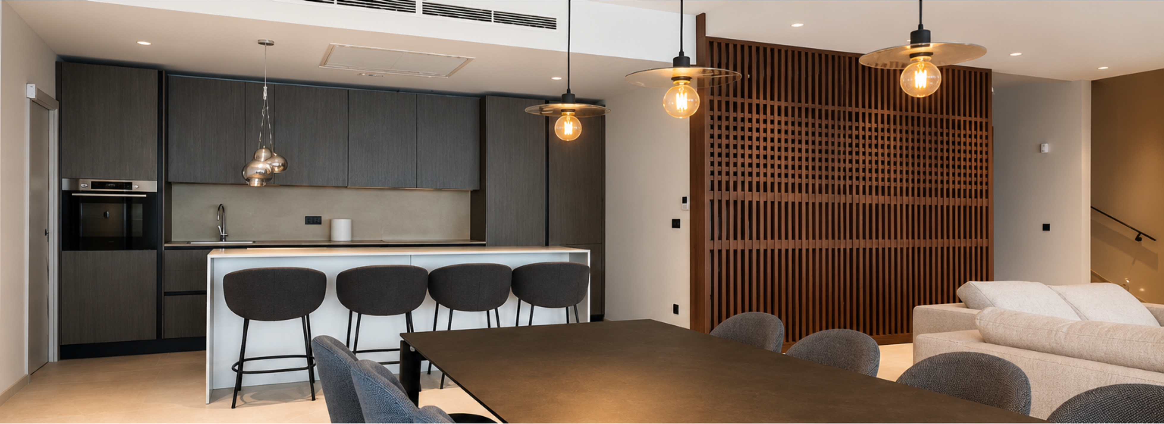 Dream Star open plan living and kitchen